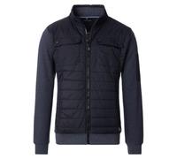 Casa Moda Regular Fit Sweatjacke blau, Einfarbig