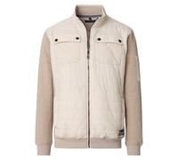 Casa Moda Regular Fit Sweatjacke weiss, Einfarbig