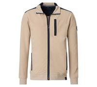 CASAMODA Sweatjacke Uni 657 beige 3XL