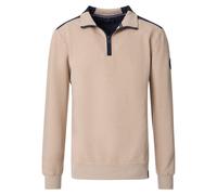 Casa Moda Half Zip Sweat Beige - Größe 3XL Beige 3XL