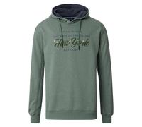 Sweatshirt CASAMODA "CASAMODA Sweatshirt uni", Herren, Gr. L, grün, 60% Baumwolle, 40% Polyester, Sweatshirts (16423253-L) grün