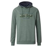 Sweatshirt CASAMODA "CASAMODA Sweatshirt uni", Herren, Gr. L, grün, 60% Baumwolle, 40% Polyester, Sweatshirts (16423253-L) grün