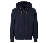 Sweatshirt CASAMODA "CASAMODA Sweatshirt uni", Herren, Gr. L, blau, 60% Baumwolle, 40% Polyester, Sweatshirts (24831650-L) blau