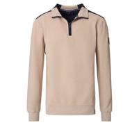 Casa Moda Sweatshirt CASAMODA Sweattroyer uni Herren 95% Baumwolle, 5% Elasthan Gr. 3XL 657 beige