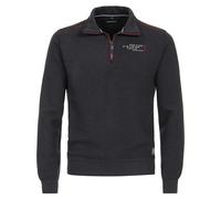 Casa Moda Sweatshirt Sweattroyer uni Regular Fit Herren Blau (dunkelblau) Gr. L