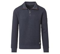 Sweatshirt CASAMODA "CASAMODA uni" Gr. XL, blau (dunkelblau) Herren Sweatshirts (65009509-XL) dunkelblau