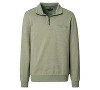 Casa Moda Sweatshirt Sweattroyer Uni Herren mit Reißverschluss 100% Baumwolle Hellgrün Gr. 4XL