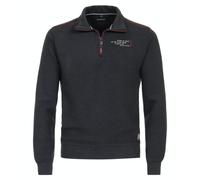 Casa Moda Sweatshirt Sweattroyer uni Regular Fit Herren Blau (dunkelblau) Gr. L