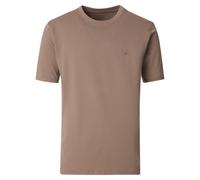 Casa Moda Regular Fit T-Shirt Rundhals beige, Einfarbig