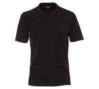 Casa Moda Herren T-Shirt Doppelpack uni, schwarz, 7XL Schwarz