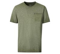 Casa Moda Regular Fit T-Shirt Rundhals grün, Einfarbig