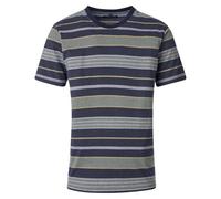 Casa Moda T-Shirt Regular Fit Rundhals gestreift Grün Größe XXL