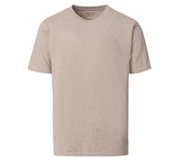 Casa Moda Regular Fit T-Shirt Rundhals beige, Einfarbig