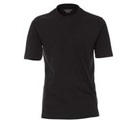 Größe 3XL Casamoda T-Shirt Schwarz Kurzarm Normal Geschnitten Rundhals Ausschnitt 100% Baumwolle