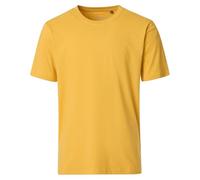 Casa Moda Regular Fit T-Shirt Rundhals gelb, Einfarbig