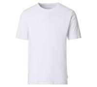 Casa Moda T-Shirt Uni Herren 100% Baumwolle Weiß Größe L