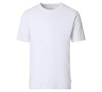Casa Moda T-Shirt Rundhals Weiß einfarbig Größe XL