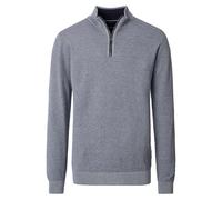 Troyer CASAMODA "CASAMODA Troyer uni", Herren, Gr. M, blau (hellblau), 100% Baumwolle, Pullover (98131305-M) hellblau