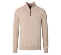 Casa Moda Casual Regular Fit Troyer beige, Einfarbig
