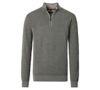 Casa Moda Halfzip Pullover Structure Grün - Größe 3XL Grün 3XL
