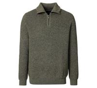 Casa Moda Troyer Regular Fit Einfarbig Grün Größe M