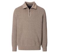 Casa Moda Troyer Regular Fit – Einfarbig Beige – Größe XXL