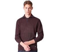 Casa Moda Zip Pullover Bordeaux - Größe L Rot L