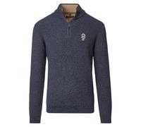 Troyer CASAMODA "CASAMODA uni" Gr. XXL, blau (dunkelblau) Herren Pullover (19678100-XXL) dunkelblau