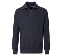 Casa Moda Troyer Regular Fit Blau Einfarbig Größe L