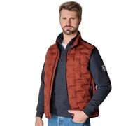 Kurzweste CASAMODA "CASAMODA Weste uni" Gr. XXL, orange (dunkelorange) Herren Westen (71872620-XXL) dunkelorange