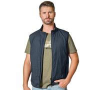 Kurzweste CASAMODA "CASAMODA Weste uni", Herren, Gr. 3XL, blau (dunkelblau), 100% Polyamid, Westen (32944762-XXXL) dunkelblau