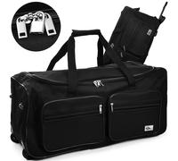 Casaria Deuba Große Reisetasche 85L schwarz