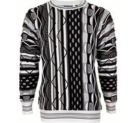 CASCALLO Strickpullover Herren | Style: Emilio | Gestrickter Luxus Designer Rundhals-Pullover (XXL)