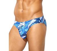 Casey Kevin Badehose Herren Badeslip Kurz Jungen mit Trendy Druck Schwimmhose Schnelltrocknend Schwimmen Badehose Männer für Strandmode, Schwimmbad