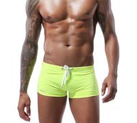 Casey Kevin Herren Badehosen, Herren Badeshorts, Schwimmhose Kurz Eng Anliegend Schwimmen Kurze Shorts Schnelltrockend Swimming Trunks
