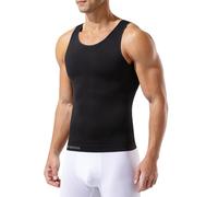 Casey Kevin Shapewear Herren Ärmellos Body Shaper Elastische Bauchweg Unterhemd Tank Top Kompressionsshirt Herren Compression Shirt