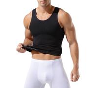 Casey Kevin Shapewear Herren mit 20-25 mmHg Kompressionsshirt Herren