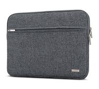 CASEZA Laptophülle 13-13.3 Zoll Anthrazit Melange - Laptoptasche Milan Laptop Sleeve Hülle für ASUS Acer Dell Samsung Toshiba Surface Book UVM. - Notebook Tasche aus recycelten PET Flaschen