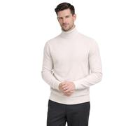 Cashmeren Herren Basic Rollkragenpullover 100% reines Kaschmir Langarm Rollkragenpullover, Elfenbein, XX-Large