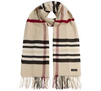 FRAAS Cashmink® Scarf with FRAAS Plaid Beige