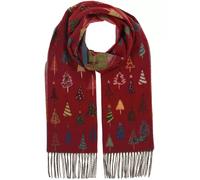 Fraas Schal Damen rot, ONE SIZE