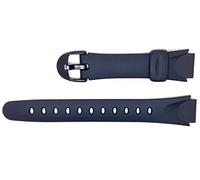 Casio 10129723 Uhrenarmband aus Kunstharz für Herrenuhr Schwarz (14), Schwarz, Riemen