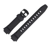 Casio Uhrenarmband 14mm Kunststoff Schwarz - AQ-180
