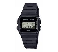 Casio Armbanduhr F-91WB-1AEF digital schwarz