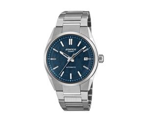 Casio - Automatik, mechanische Uhr Casio EFK-110D-2AER mit dunkelblauen Ziffernblatt
