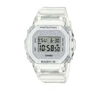 Casio BGD-565GC-7ER Baby-G Digital Damenuhr weiß/transparent/silber