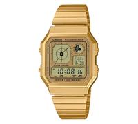 Casio Casio Collection Vintage Gold Unisex Armbanduhr A130WEG-9AEF Einheitsgröße