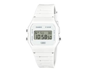 Casio - Casio Digitalanzeige im Vintage Design F-91WB-7AEF weiß