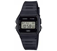 Casio Casio Timeless Collection Damen- und Jugenduhr Schwarz F-91WB-1AEF