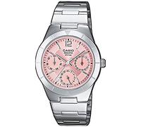 Casio Collection Damen-Armbanduhr Analog Quarz LTP-2069D-4AVEF, Silber